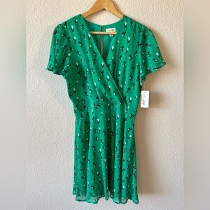 Maison Jules Heart Midi Dress